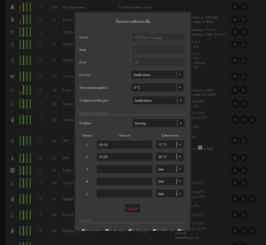 Heizungsthermostat per Webbrowser bedienen