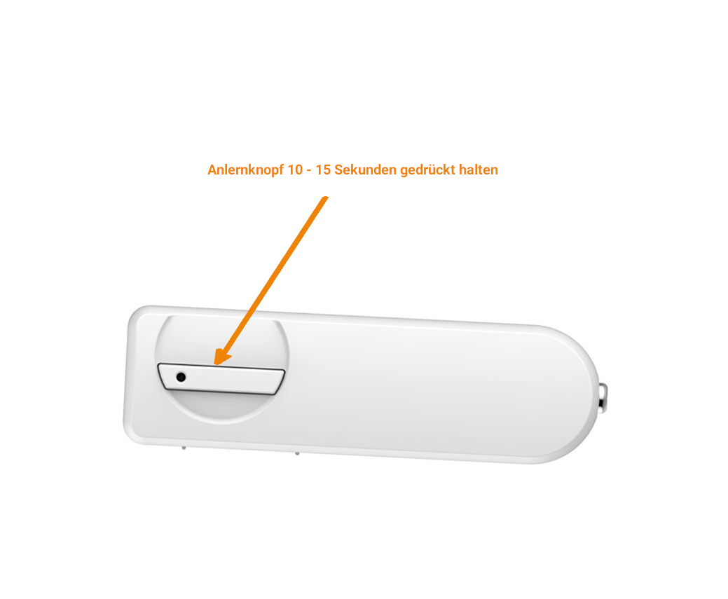 ZigBee-Sensor anlernen