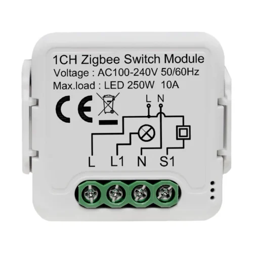 Tuya ZigBee-Relais 10A Leistung