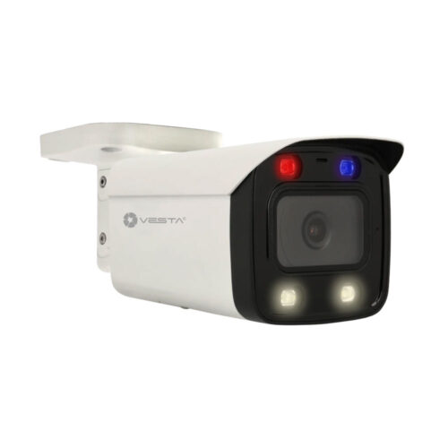 VESTA – 5MP 2,8mm Bullet PoE IP-Kamera, Flutlich, Gesichertererkennung, Personenzählung, Sirene IPC-B35-AS-PV – Bild 2