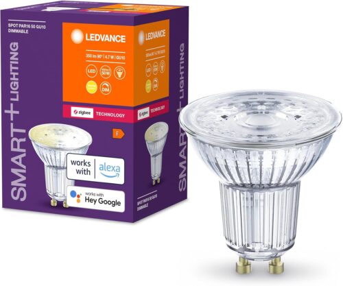 LEDVANCE - SMART+ ZigBee LED Lampe Spot warmweiß dimmbar (ex 50W) 4,7W / 2700K GU10 – Bild 2