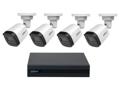 Dahua 4 Knal xvr + 4 x 2 MP Kameras