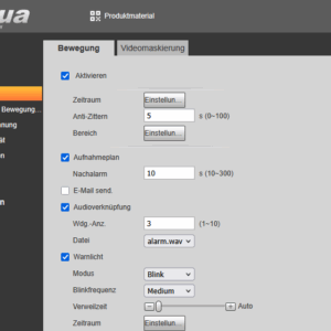 Automatische Sirene Dahua