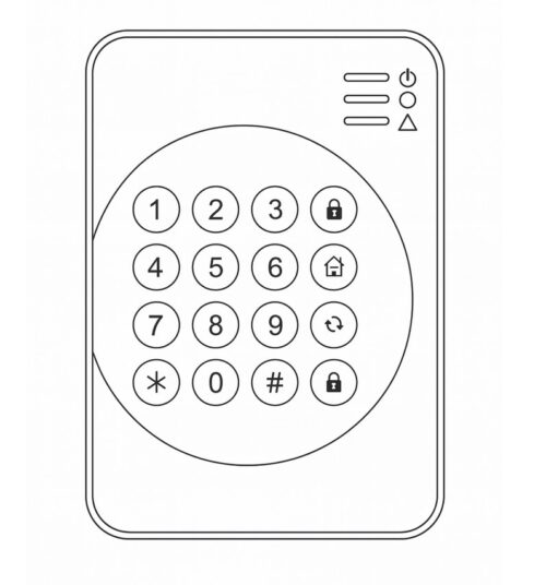 SH - Funk Keypad kp-100 – Bild 3