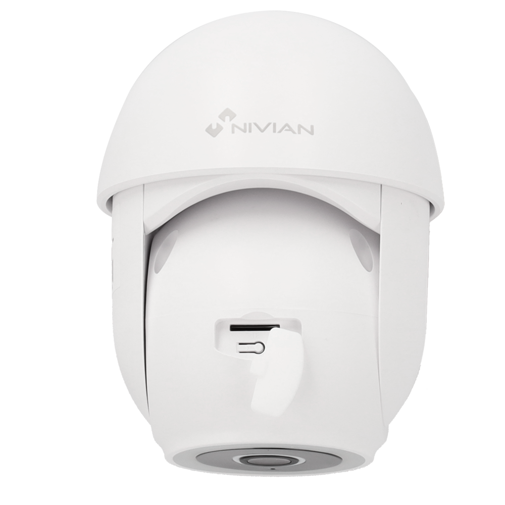 Nivian - NVS-IPC-0S4-L-MINI 3MP WLAN PT Außenkamera mit Bewegungserkennung, Tuya kompatibel – Bild 3