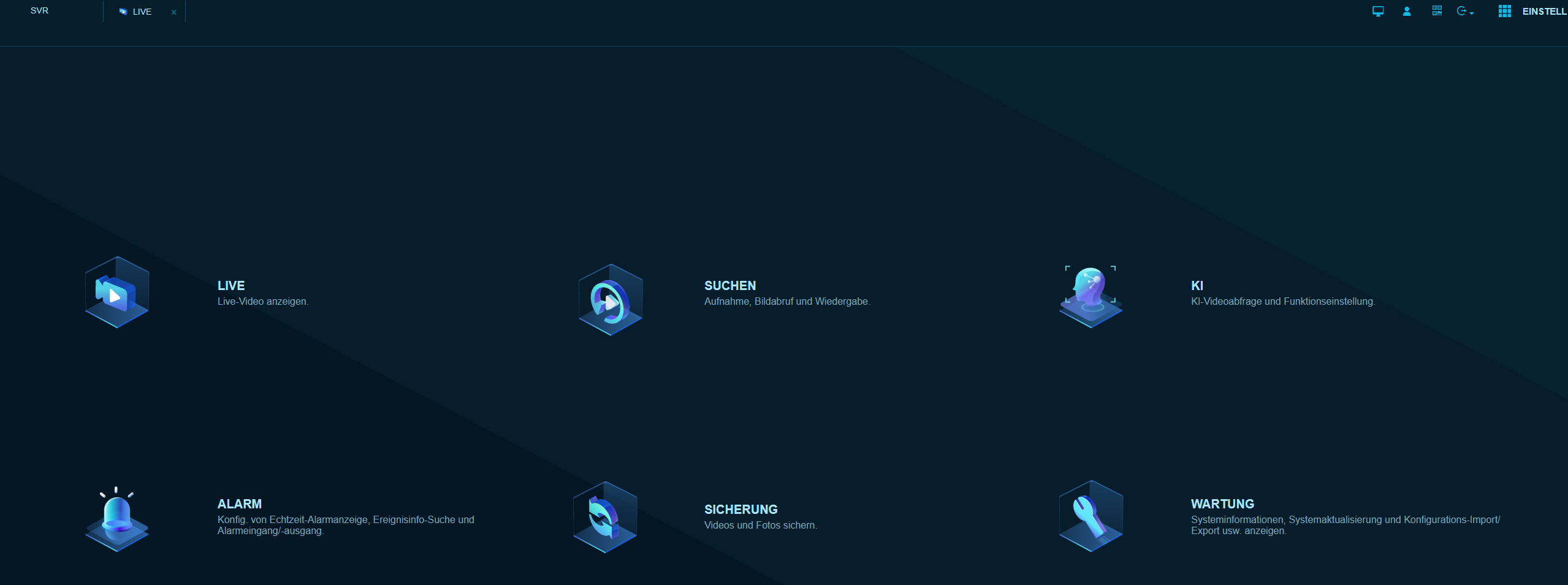 VESTA-NVR2116M-8P 16 Kanal NVR 8MP 1HDD 8 PoE-Ports Entry-Serie – Bild 3