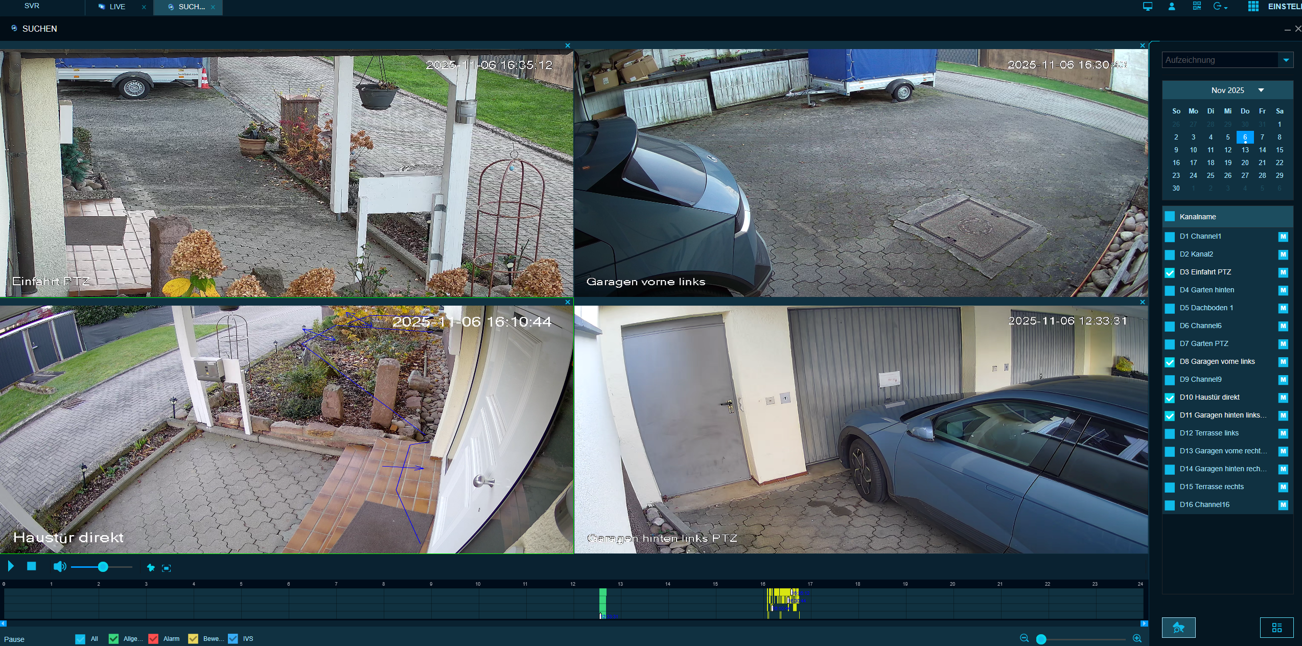 VESTA-NVR2116M-8P 16 Kanal NVR 8MP 1HDD 8 PoE-Ports Entry-Serie – Bild 5