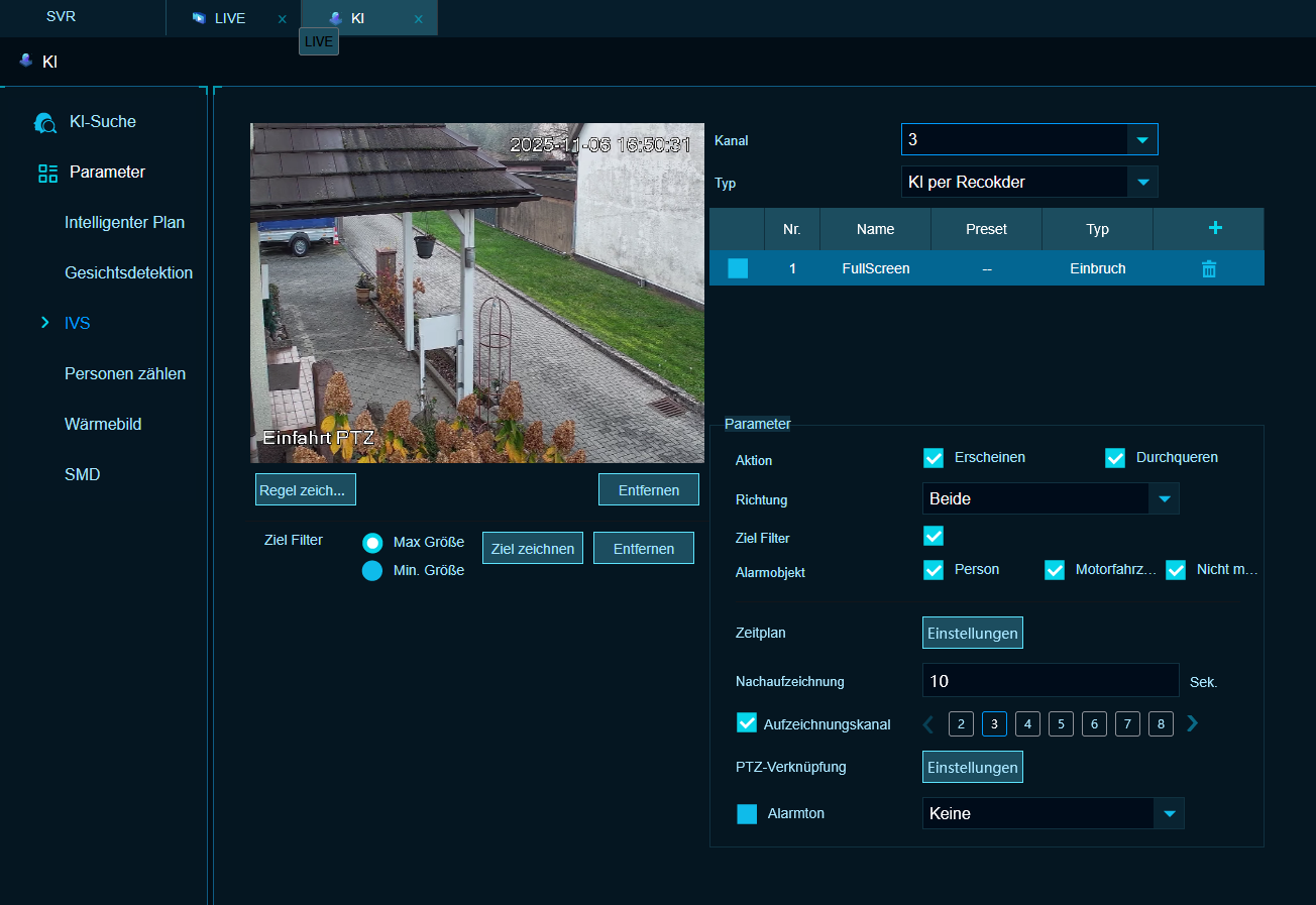 VESTA-NVR2116M-8P 16 Kanal NVR 8MP 1HDD 8 PoE-Ports Entry-Serie – Bild 6