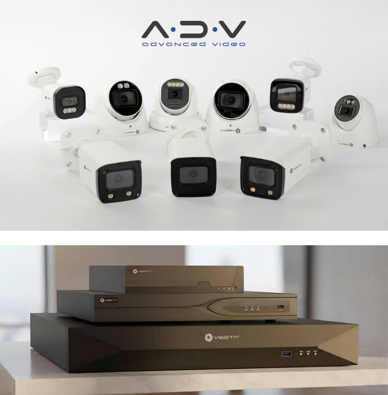 VESTA Advanced Video Kameras und NVRs