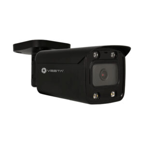 VESTA-IPC-B35-AS-PV-B 5MP 2,8mm PoE Bullet-Kamera, Flutlicht, Gesichtserkennung, Personenzählung, Sirene (schwarz)
