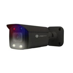 VESTA-IPC-B38L-ZAS-PV-B 8MP 2,7-13,5mm PoE Bullet-Kamera, Flutlicht, Mikrofon (schwarz)