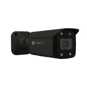 VESTA-IPC-B38L-ZAS-PV-B 8MP 2,7-13,5mm PoE Bullet-Kamera, Flutlicht, Mikrofon (schwarz)