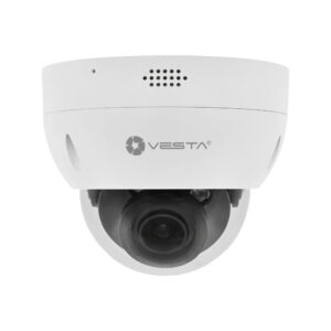 VESTA-IPC-D24-ZAS-L 4MP 2,7-13,5mm PoE Dome-Kamera, Flutlicht, Mikrofon