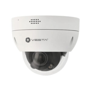 VESTA-IPC-D24-ZAS-L 4MP 2,7-13,5mm PoE Dome-Kamera, Flutlicht, Mikrofon