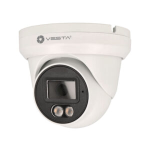 VESTA-IPC-T28-L 8MP 2,8mm PoE Turret-Kamera, Flutlicht, Mikrofon