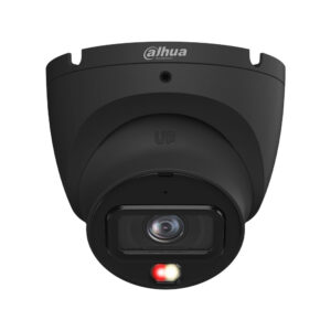 Dahua - 6MP WizSense 2,8mm Dome PoE IP-Kamera schwarz, Smart Dual Light, Personenerkennung und Mikrofon DH-IPC-HDW1639TP-A-IL-0280B-S6-Black