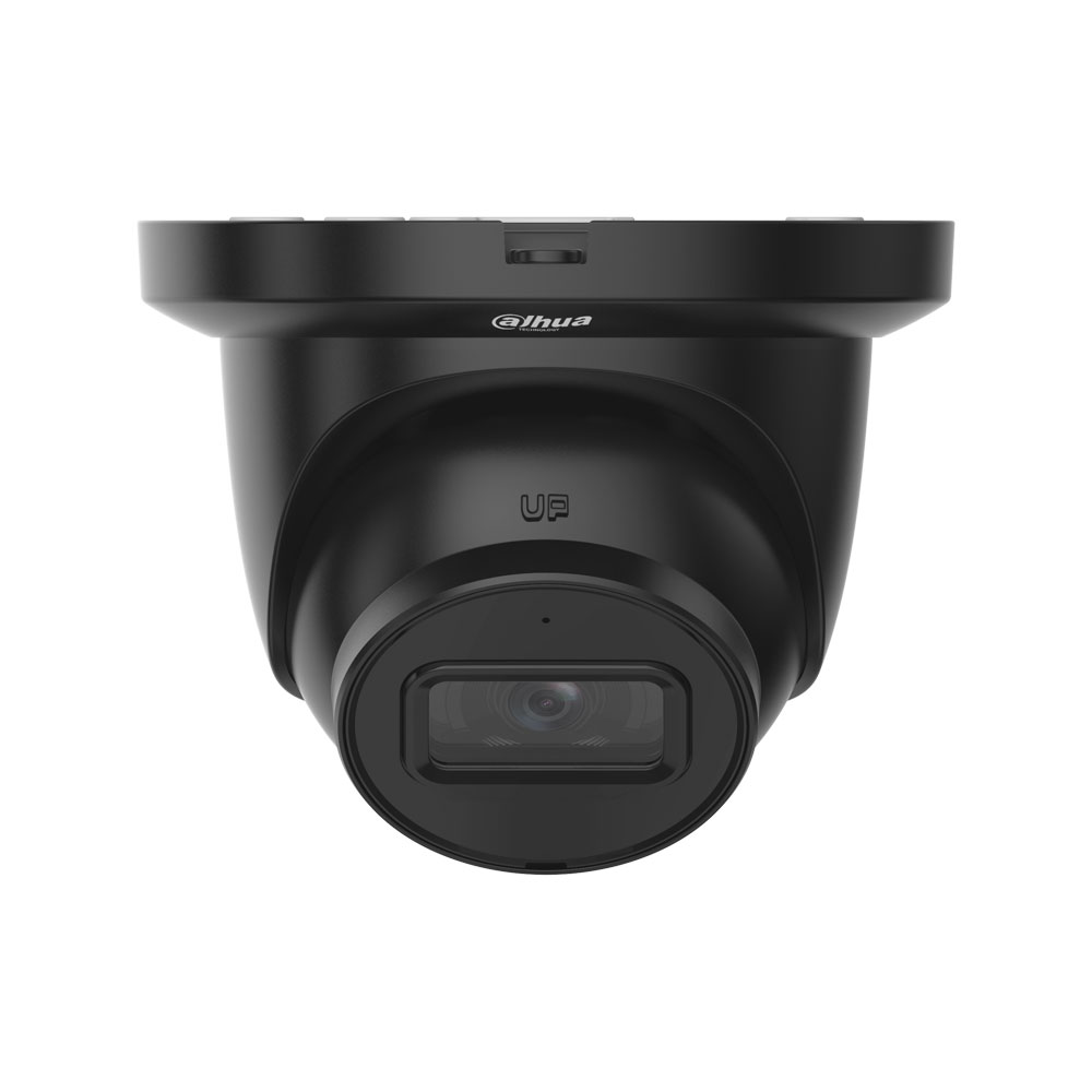 DH-IPC-HDW2441TMP-S-0280B-BLACK – 4MP WizSense 2,8mm Eyeball-Dome PoE IP-Kamera schwarz, Personen-/Fahrzeugerkennung, IR-Nachtsicht und Mikrofon