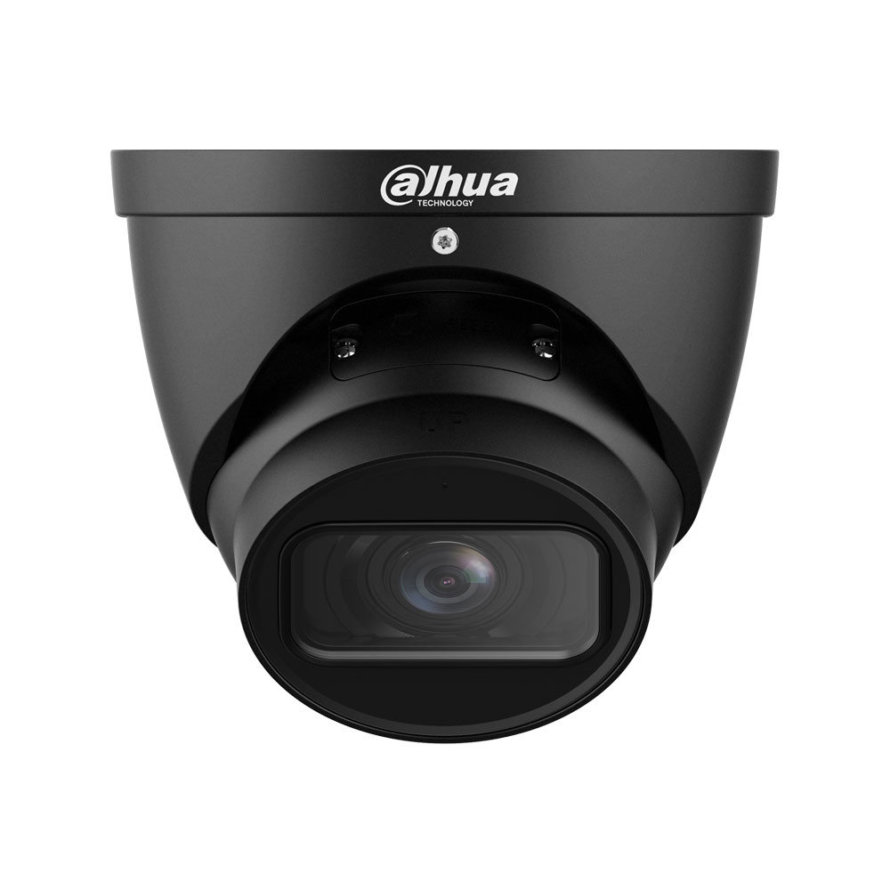 DH-IPC-HDW2441TP-ZS-27135-BLACK – 4MP WizSense 2,7-13,5mm Motorzoom Eyeball-Dome PoE IP-Kamera schwarz, Personenerkennung, Smart IR und Mikrofon