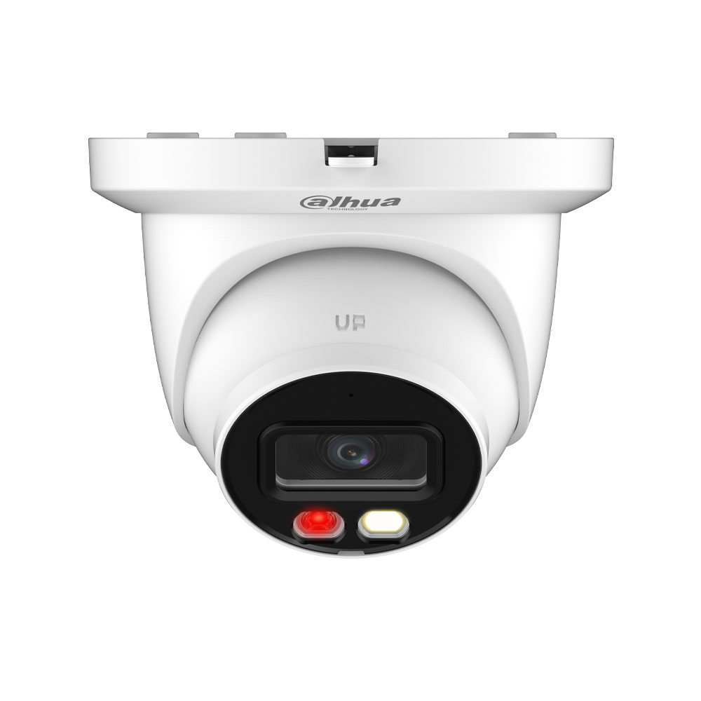 DH-IPC-HDW2449TMP-S-IL-0280B – 4MP WizSense 2,8mm Turret-Dome PoE IP-Kamera, Dual-Licht, Personen-/Fahrzeugerkennung und Mikrofon