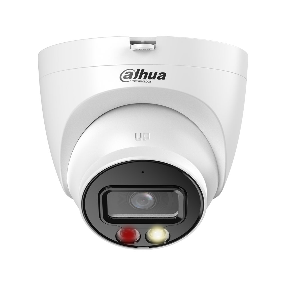 DH-IPC-HDW2449TP-S-IL-0280B – 4MP WizSense 2,8mm Dome PoE IP-Kamera, Smart Dual Light, Personen-/Fahrzeugerkennung und Mikrofon