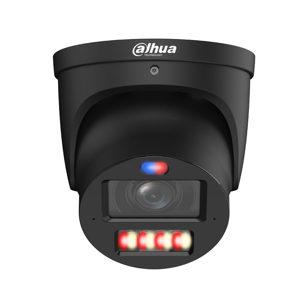 DH-IPC-HDW3849HP-ZAS-PV-2712-PRO-BLACK – 8MP WizSense TiOC 2,7-12mm Motorzoom Turret PoE IP-Kamera schwarz, TiOC-Alarm, KI-Perimeterschutz und Zweiwegeaudio DH-IPC-HDW3849HP-ZAS-PV-2712-PRO-Black