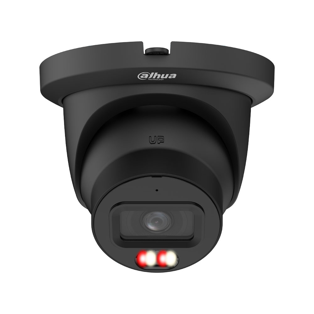 DH-IPC-HDW5459TMP-ASE-IL-0280B-BLACK – 4MP WizMind 2,8mm Eyeball PoE IP-Kamera schwarz, KI-Personen-/Fahrzeugerkennung, Dual-Light und Mikrofon DH-IPC-HDW5459TMP-ASE-IL-0280B-Black