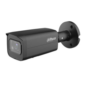 Dahua - 4MP WizSense 2,7-13,5mm Motorzoom Bullet PoE IP-Kamera schwarz, Personenerkennung, IR und Mikrofon DH-IPC-HFW2441TP-ZS-27135-B