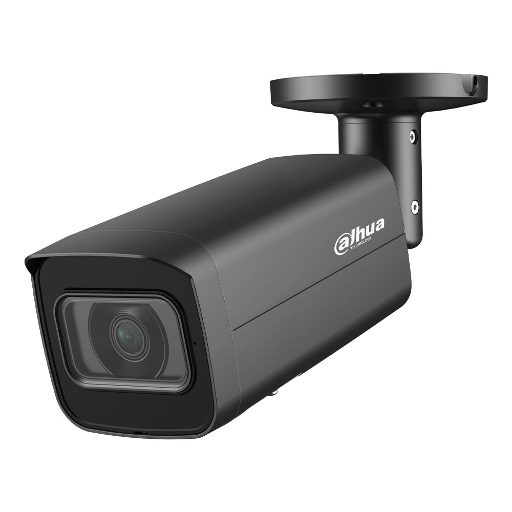 Dahua - 4MP WizSense 2,7-13,5mm Motorzoom Bullet PoE IP-Kamera schwarz, Personenerkennung, IR und Mikrofon DH-IPC-HFW2441TP-ZS-27135-B – Bild 2