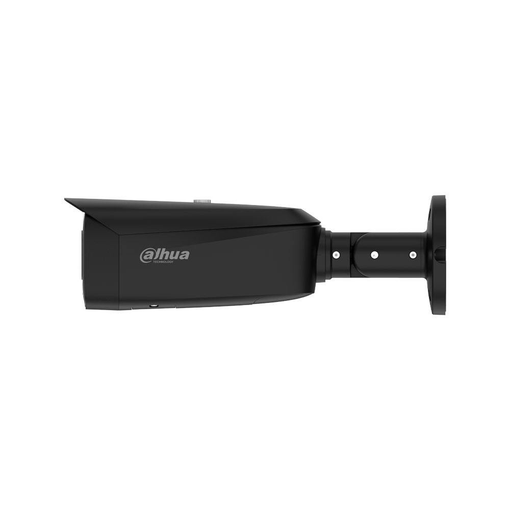 Dahua - 8MP WizSense 2,8mm Bullet PoE IP-Kamera schwarz, TiOC PRO Aktive Abschreckung, KI-Erkennung und Nachtsicht DH-IPC-HFW3849T1P-AS-PV-0280B-PRO-Black – Bild 3