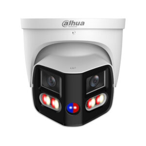Dahua - 8MP WizSense 3 2,8mm Panorama-Dome PoE IP-Kamera, 180° Rundumsicht, TiOC Abschreckung und Personenerkennung DH-IPC-PDW3859P-A180-E2-AS-PV-0280B