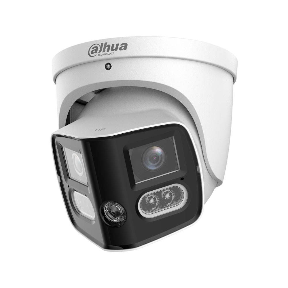 Dahua - 8MP WizSense 3 2,8mm Panorama-Dome PoE IP-Kamera, 180° Rundumsicht, TiOC Abschreckung und Personenerkennung DH-IPC-PDW3859P-A180-E2-AS-PV-0280B – Bild 2