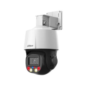 Dahua - 4MP WizSense 2,7-13,5mm PTZ PoE IP-Kamera weiß, 5-fach Zoom, Smart Dual Light und aktive Abschreckung SD3E405DB-GNY-A-PV1