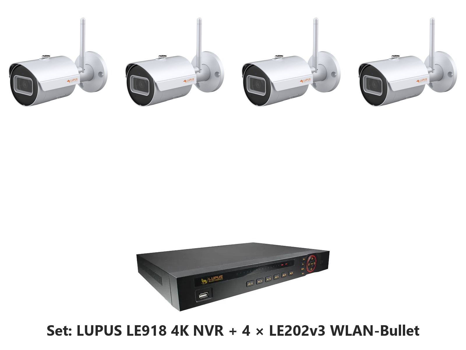 LUPUS Starter-Set LE918 mit LE202v3