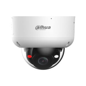 Dahua - 4MP WizSense 2,7-13,5mm Motorzoom Dome PoE IP-Kamera, TiOC aktive Abschreckung (Sirene, Blitzlicht), Smart Dual Light, Personen-/Fahrzeugerkennung DH-IPC-HDBW3449R1P-ZAS-PV-27135-S5